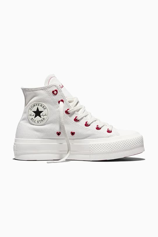Кроссовки Converse Chuck Taylor All Star Lift ко Дню святого Валентина - фото 2
