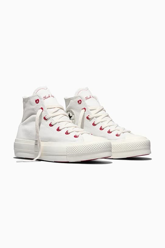 Кроссовки Converse Chuck Taylor All Star Lift ко Дню святого Валентина - фото 3