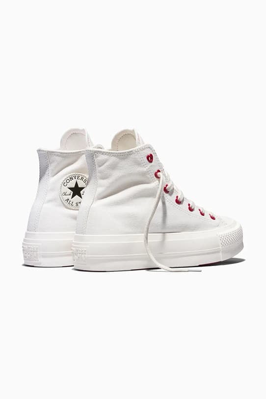 Кроссовки Converse Chuck Taylor All Star Lift ко Дню святого Валентина - фото 4