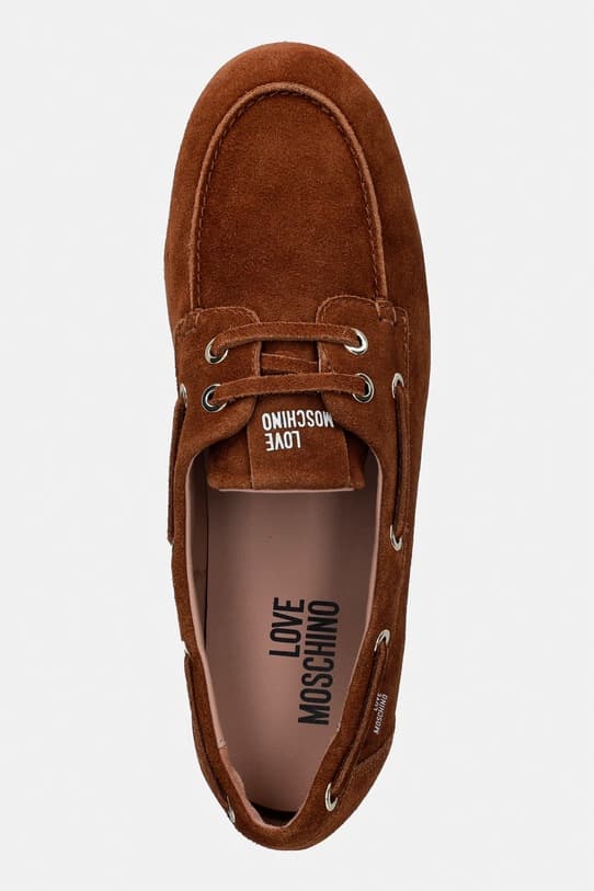 Замшевые туфли Love Moschino - фото 5