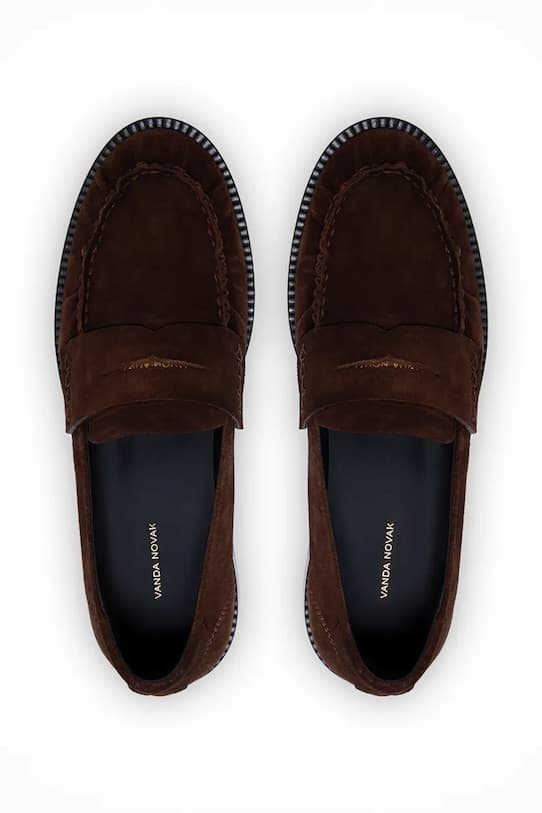 замшевые мокасины Vanda Novak - фото 5