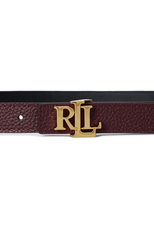 Двусторонний кожаный ремень Lauren Ralph Lauren - фото 4