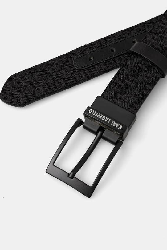 Двусторонний ремень Карла Лагерфельда. - фото 3