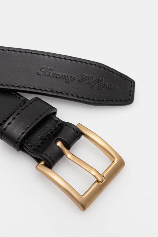 Кожаный ремень Tommy Hilfiger - фото 3