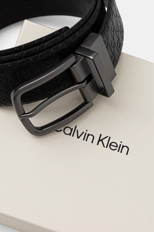 Двусторонний кожаный ремень Calvin Klein - фото 4