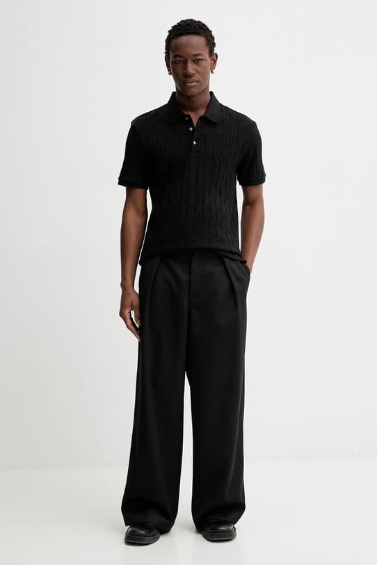 хлопковая рубашка-поло Calvin Klein - фото 3