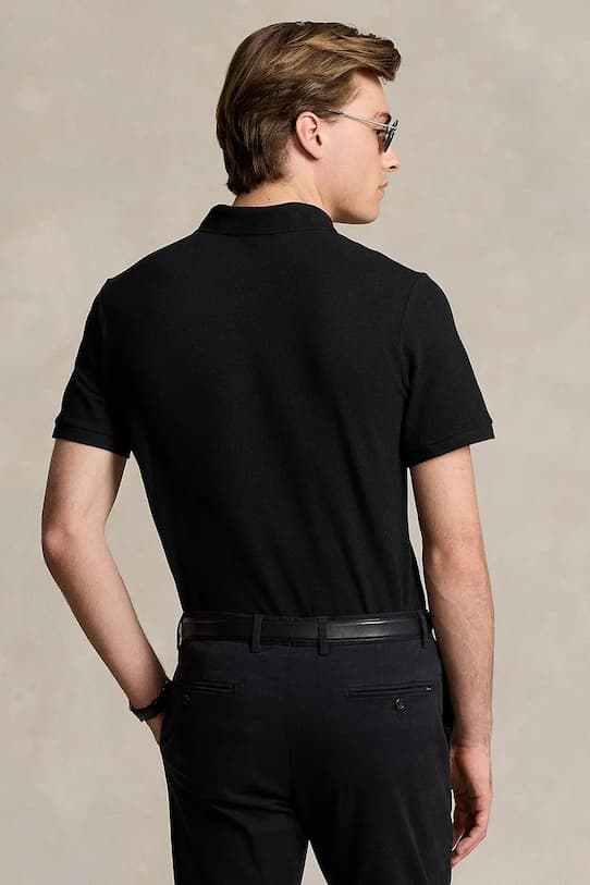 Хлопковое поло Polo Ralph Lauren BASIC MESH - фото 3