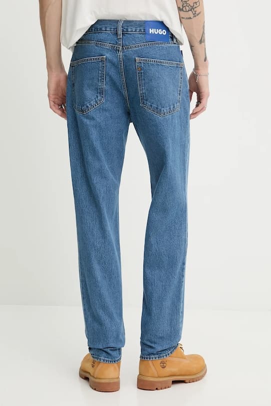 Синие джинсы Hugo Jonah - фото 4