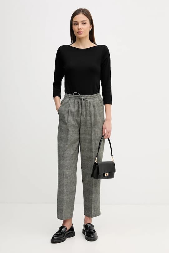 Брюки United Colors of Benetton с льном - фото 3