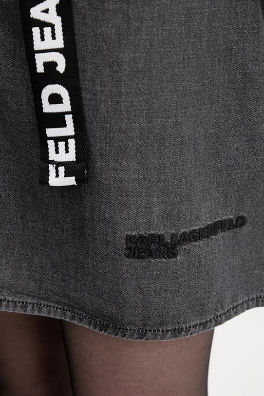 Джинсовое платье Karl Lagerfeld Jeans - фото 6