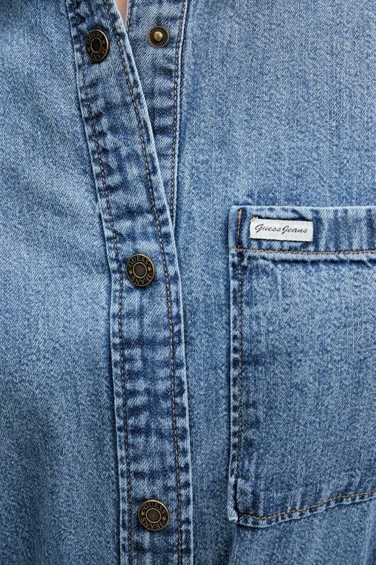 Платье Guess Jeans из хлопка - фото 6