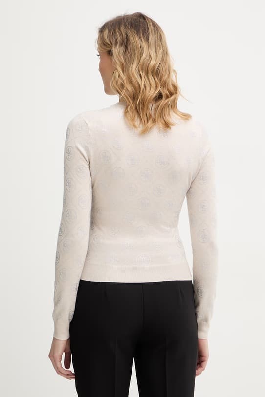Свитер Guess из смесовой шерсти 4G - фото 4
