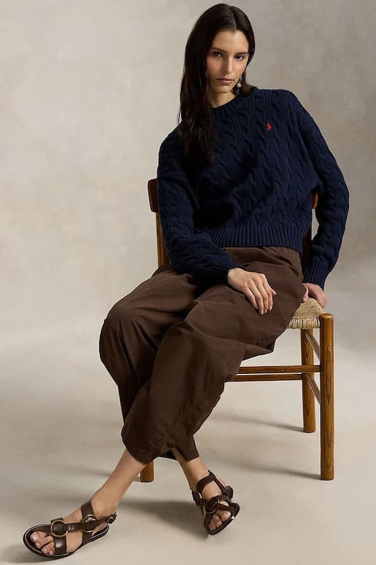 Хлопковый свитер Polo Ralph Lauren - фото 7