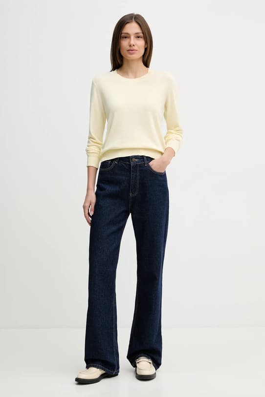 Хлопковый свитер United Colors of Benetton - фото 3