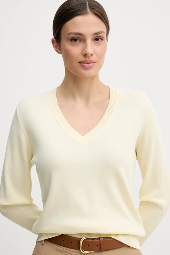 Хлопковый свитер United Colors of Benetton - фото 5