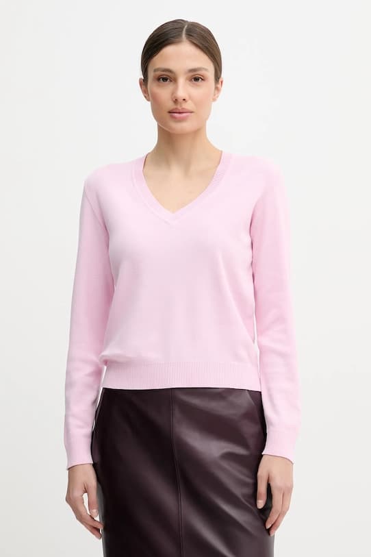 Хлопковый свитер United Colors of Benetton - фото 2