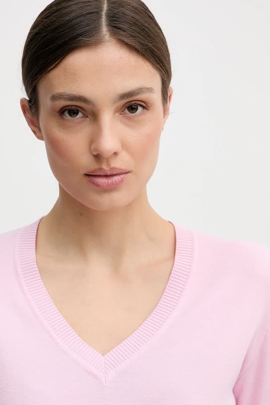 Хлопковый свитер United Colors of Benetton - фото 5