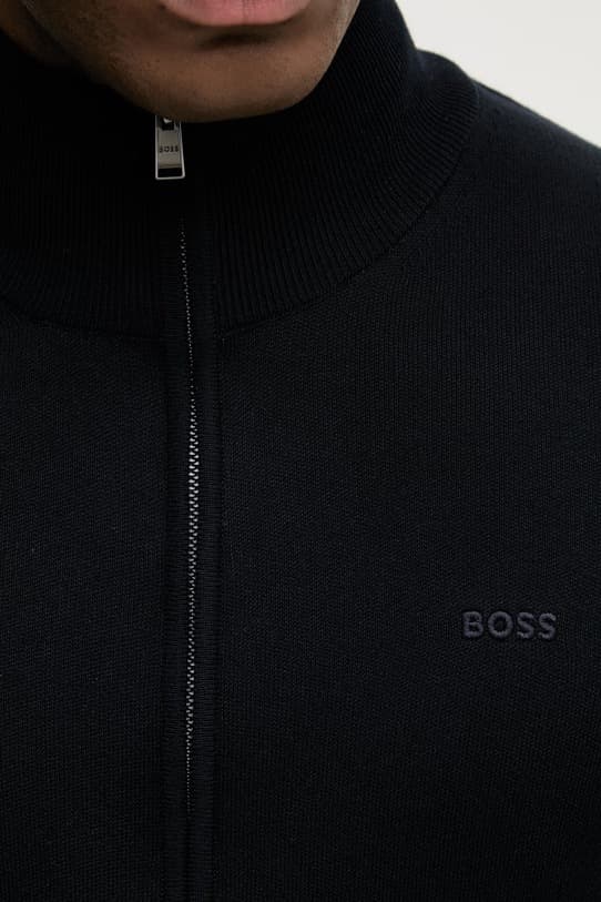 Кардиган из хлопка BOSS Upalano-L - фото 6