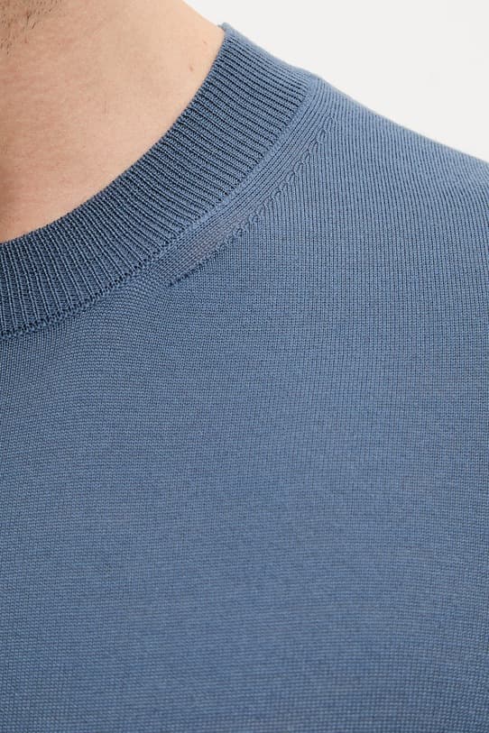 Шерстяная футболка BOSS H-Umauro - фото 6