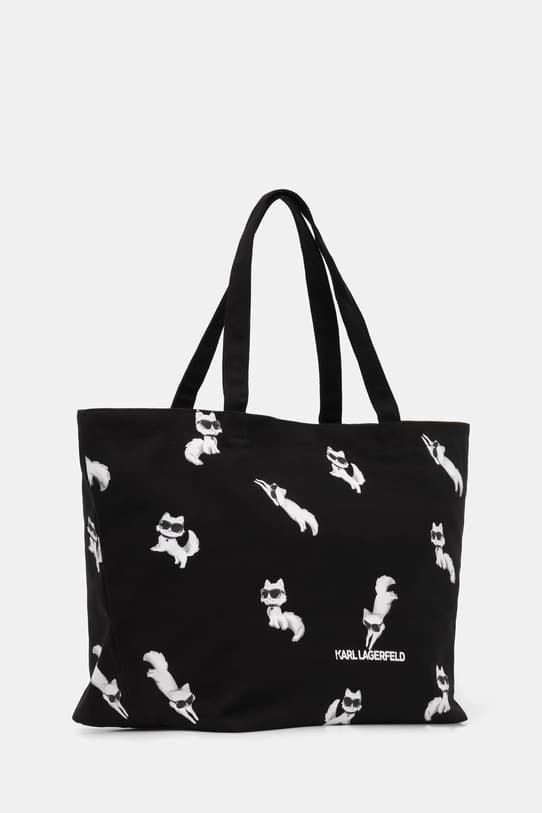 Хлопковая сумка Karl Lagerfeld IKON - фото 3