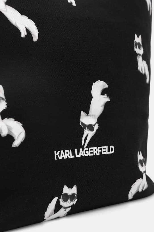 Хлопковая сумка Karl Lagerfeld IKON - фото 5