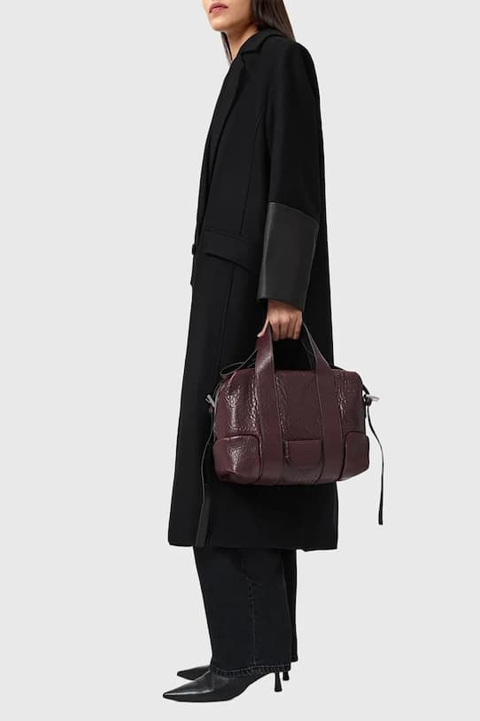 Кожаная сумка AllSaints - фото 7