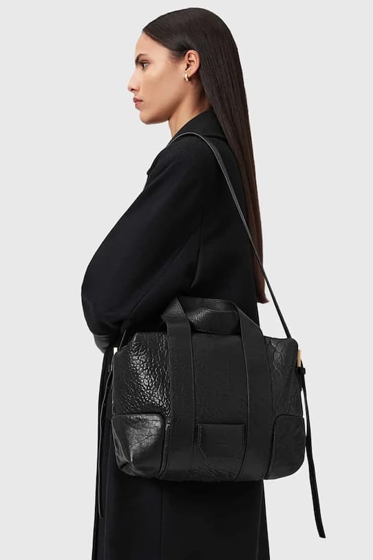 Кожаная сумка AllSaints - фото 7