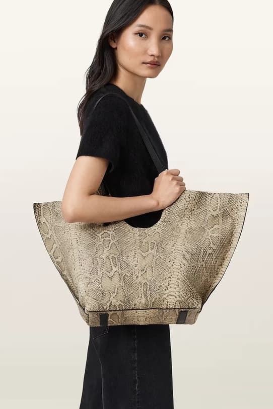 Кожаная сумка AllSaints - фото 8