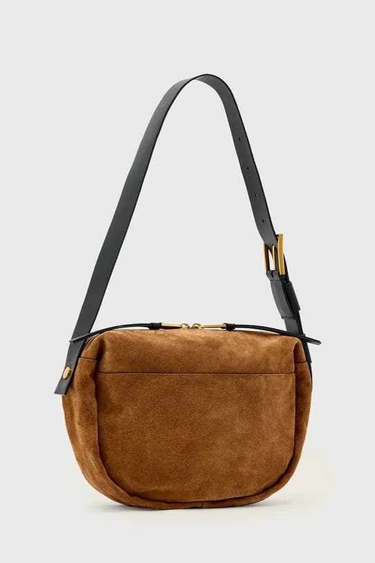 замшевая сумочка AllSaints - фото 3