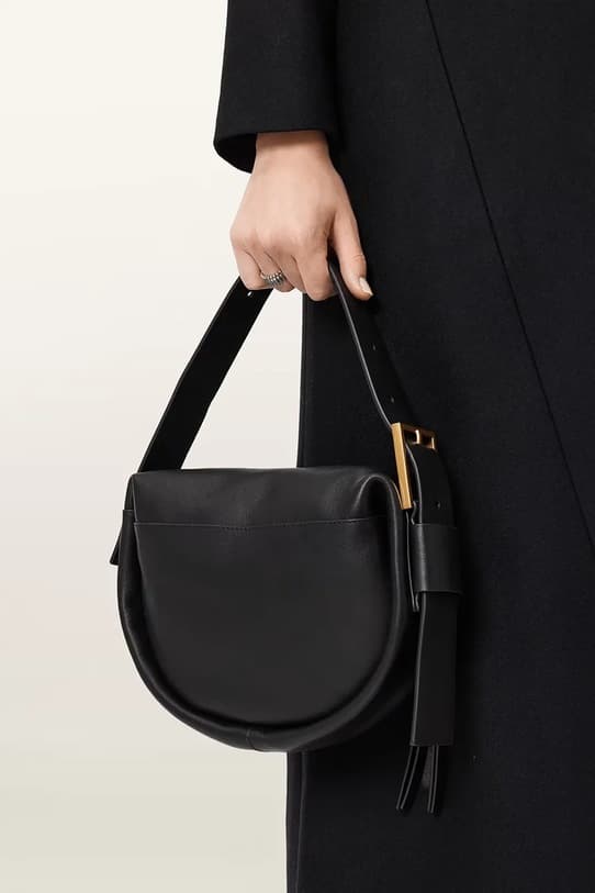 Кожаная сумка AllSaints - фото 9