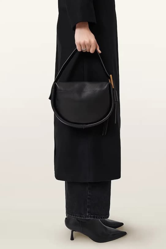 Кожаная сумка AllSaints - фото 10