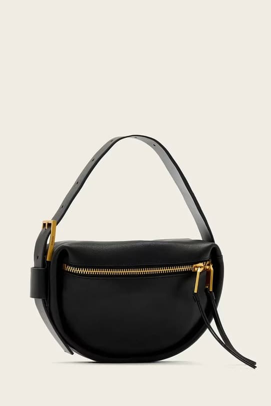 Кожаная сумка AllSaints - фото 4