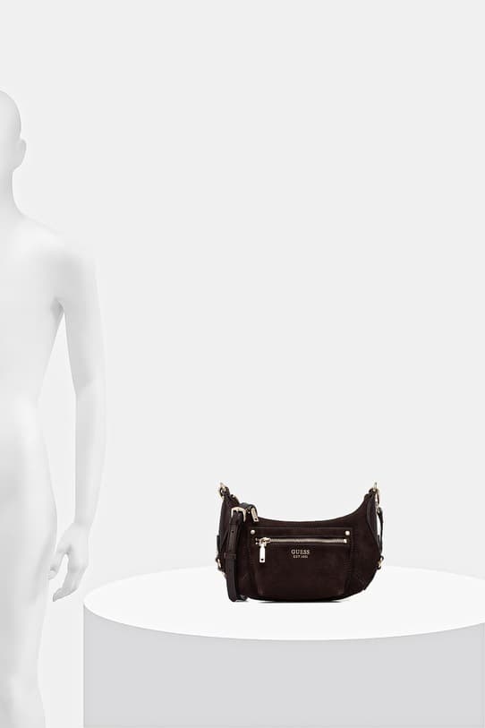 Guess MARSHA замшевая сумочка - фото 8