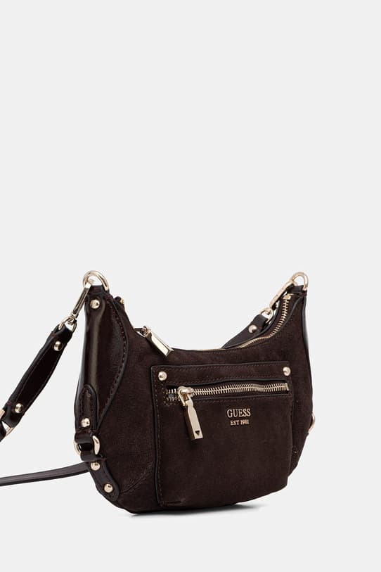 Guess MARSHA замшевая сумочка - фото 4