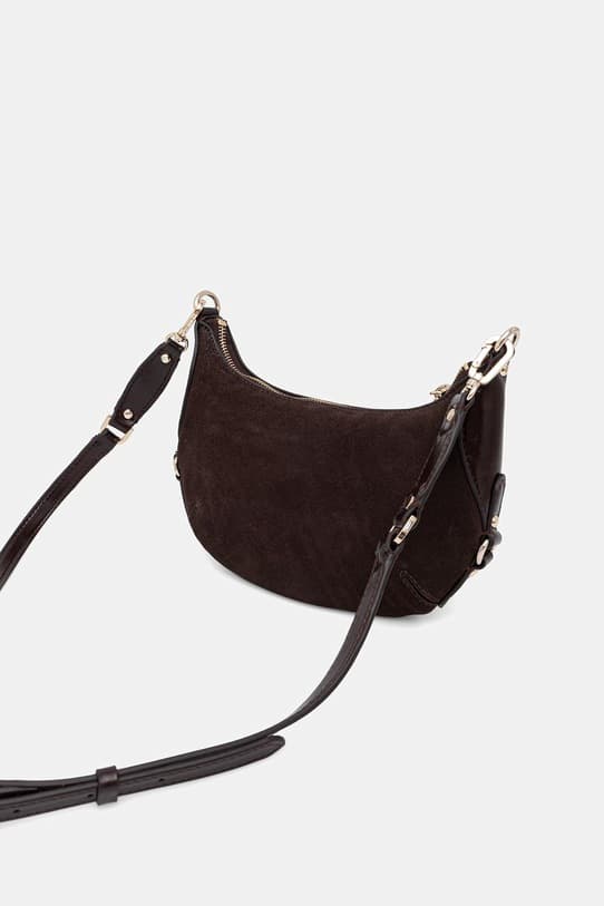 Guess MARSHA замшевая сумочка - фото 5