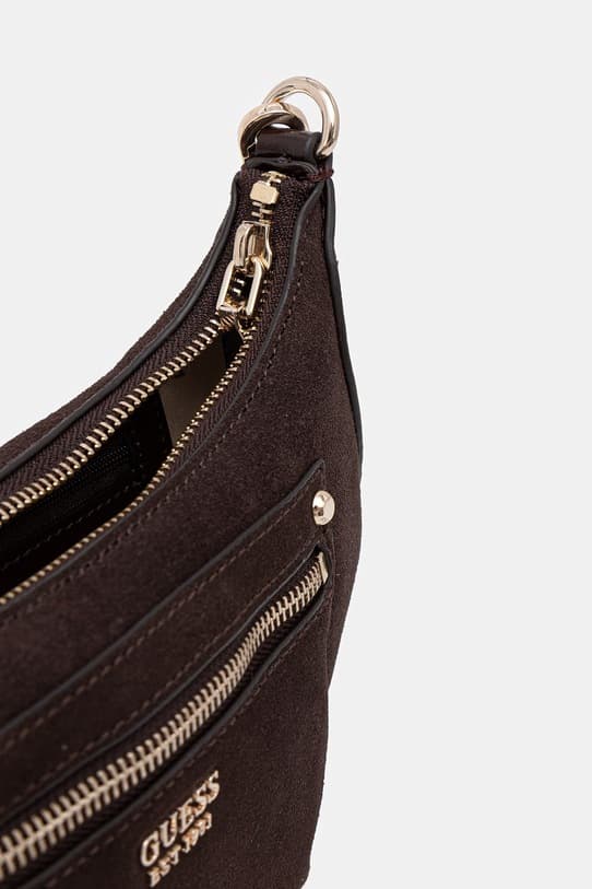 Guess MARSHA замшевая сумочка - фото 7