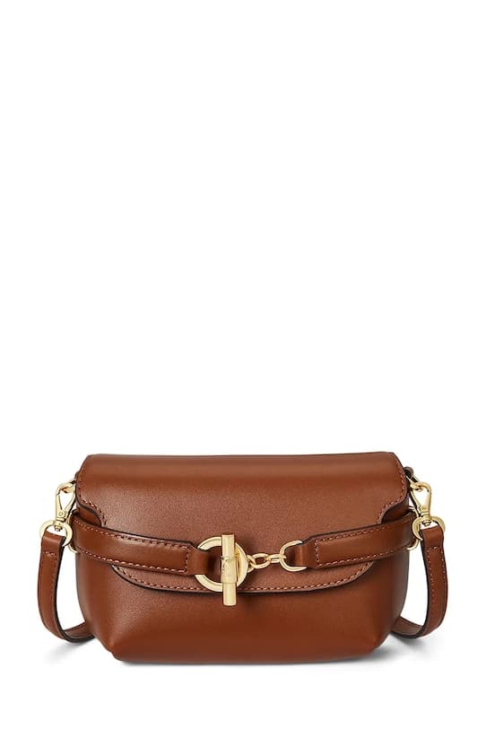 Кожаная сумка Lauren Ralph Lauren - фото 2