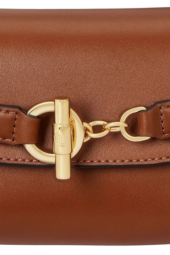 Кожаная сумка Lauren Ralph Lauren - фото 7