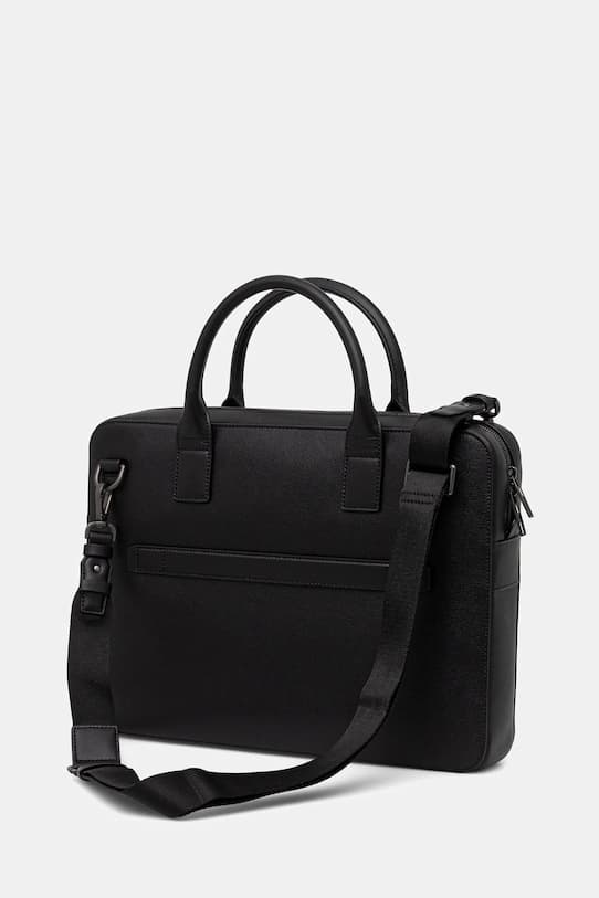 Кожаная сумка для ноутбука Tommy Hilfiger 40 x 29,5 x 6 см - фото 4