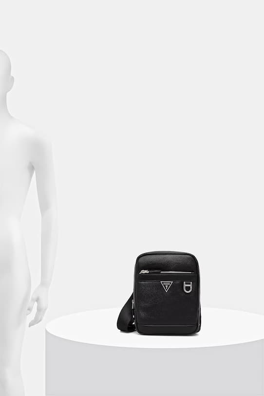 Кожаная сумка Guess MONACO - фото 7