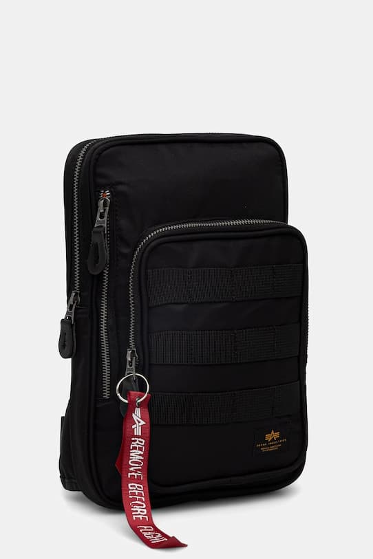 Сумка-слинг с этикеткой Alpha Industries - фото 3