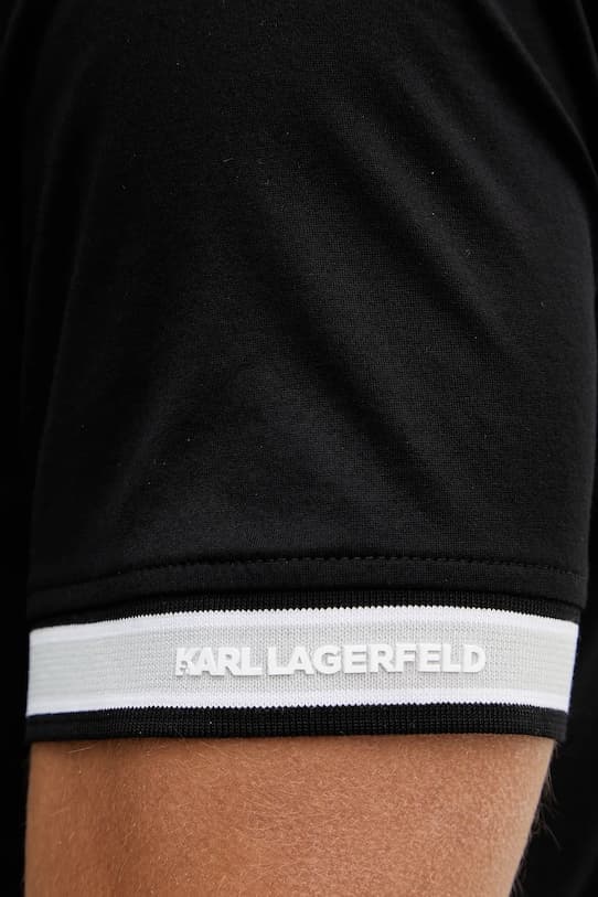 Хлопковая футболка Karl Lagerfeld - фото 6