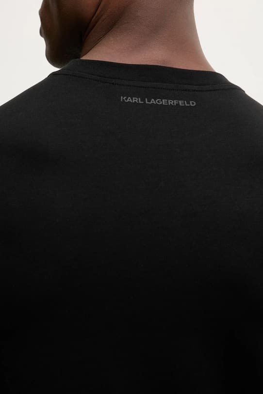 Хлопковая футболка Karl Lagerfeld - фото 6