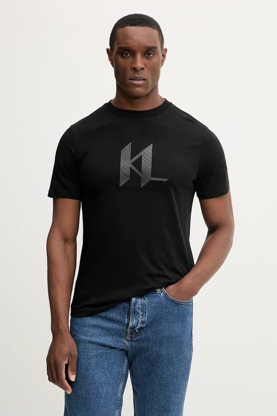 Хлопковая футболка Karl Lagerfeld - фото 2