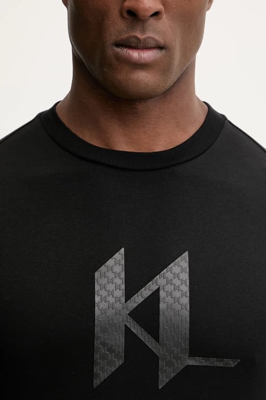 Хлопковая футболка Karl Lagerfeld - фото 6