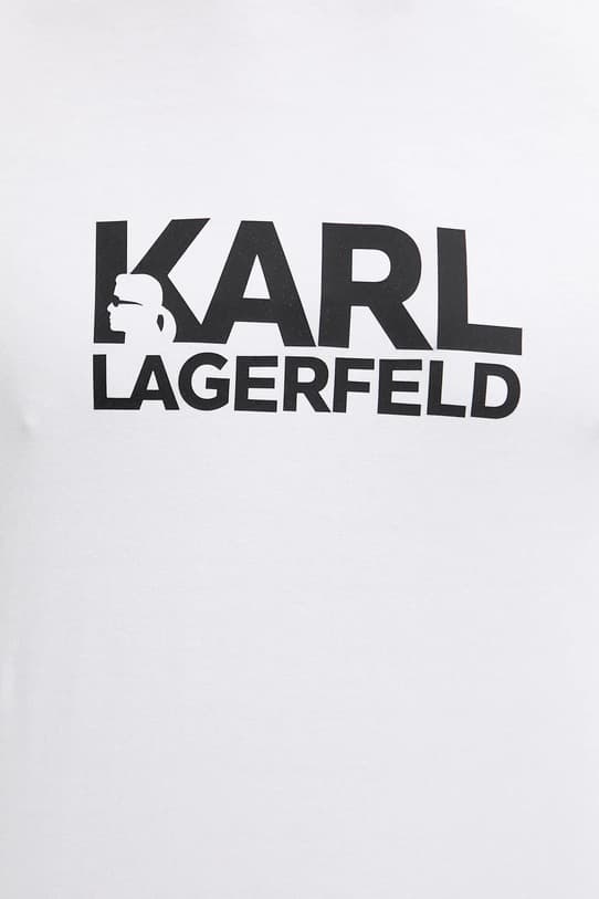 Хлопковая футболка Karl Lagerfeld - фото 6