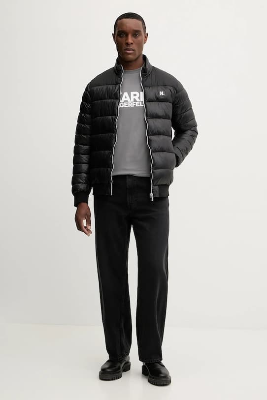 Хлопковая футболка Karl Lagerfeld - фото 3