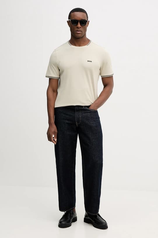 BOSS Зеленая футболка Таул - фото 3