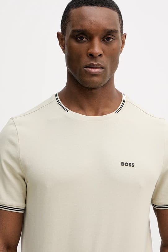 BOSS Зеленая футболка Таул - фото 5