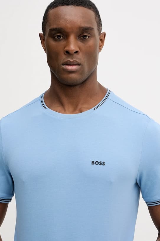 BOSS Зеленая футболка Таул - фото 5